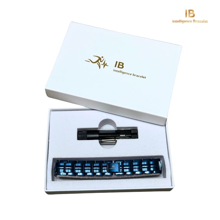 Pulsera magnética IB ajustable para hombres