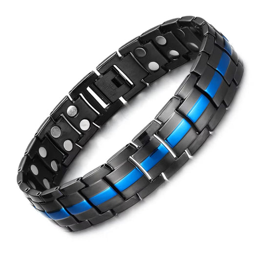 Pulsera IB magnética Hombre ajustable.