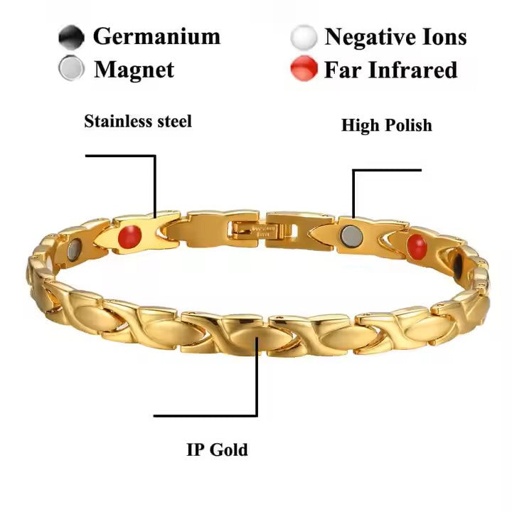 Pulsera Magnética IB ajustable para Mujer.