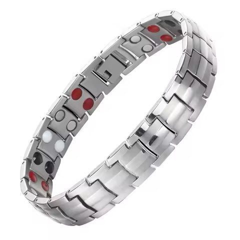 Pulsera magnética IB ajustable para hombres